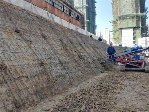 乐都建筑边坡支护